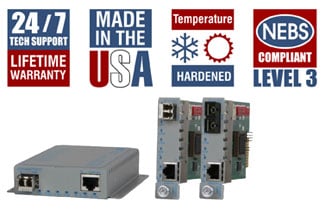 Copper to Fiber Media Converter 