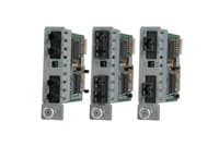 100 Mbps Fiber Converter and Switch module with VLAN technology
