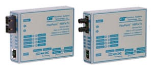 FlexPoint 100Fx/Tx Fast Ethernet Fiber to Copper Media Converter