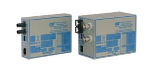 FlexPoint T1/E1 Copper to Fiber Media Converters