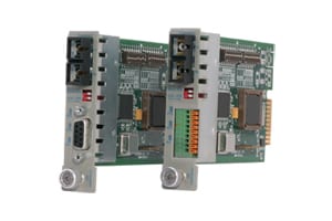 Managed Serial RS-232 to Fiber Media Converter