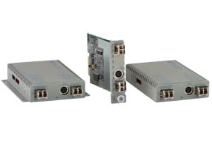 100Base-Fx Fiber to 100Base-Fx Fiber Media Converter Self-Managed