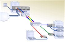 CWDM Point-to-Point Topology