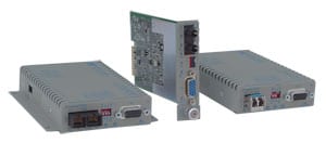 SFP to SFP Managed Protocol-Transparent Fiber Converter