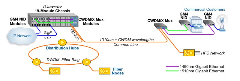 CWDM HFC Access