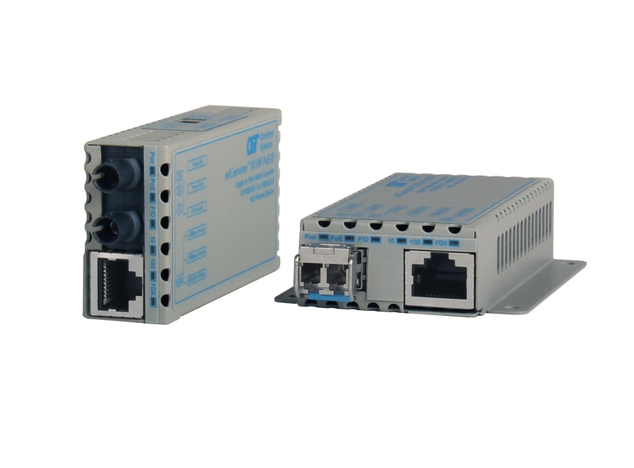 miConverter® 10/100 PoE/D