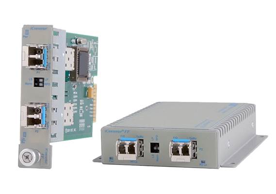 Managed Fiber to Fiber MediaConverters