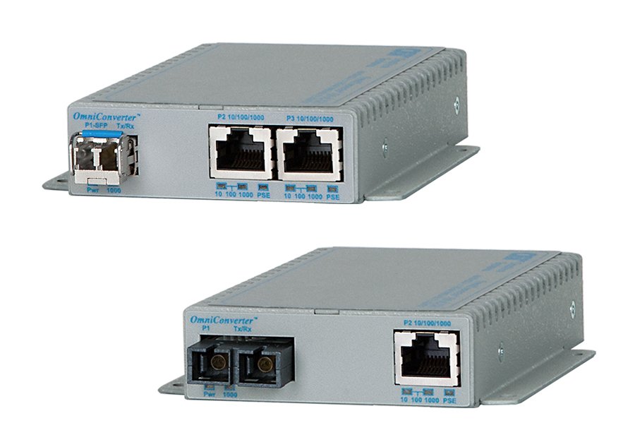 PoE Media Converters 