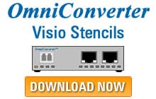media converter visio stencil PoE Switch media converter visio stencil PoE Switch