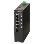 RuggedNet GHPoE Si 1xSFP 4xRJ-45 1xDC