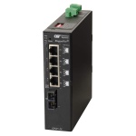 RuggedNet GPoE+ Si SC 4xRJ-45 2xDC
