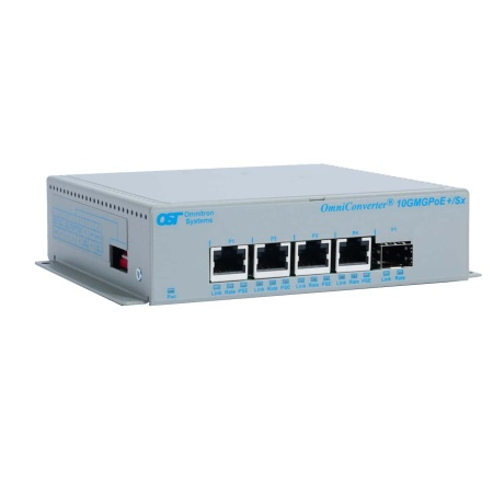 OmniConverter 10GMGPoE+ Sx SFP