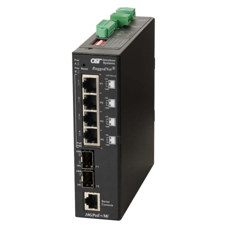 RuggedNet 10GPoE+ Mi 4x RJ-45 2x DC