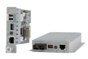 iConverter T1 E1 managed fiber media converter