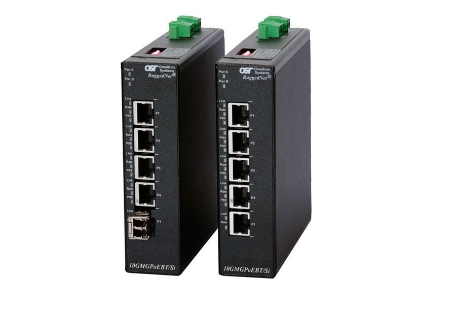 Industrial Gigabit Ethernet Switch Unmanaged PoE 8 Ports + 2