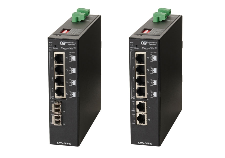 Industrial 4x RJ45 and 2x SFP Managed Gigabit Switch with IEEE802.3bt PoE++, Network Switch & Media Converter Manufacturer