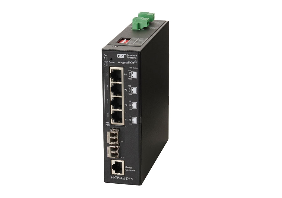 Unmanaged Industrial 6 and 10 Port 10Gigabit Ethernet Switch