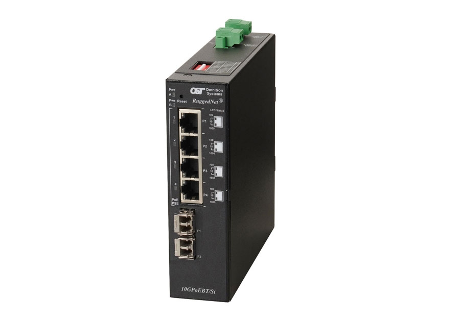 Industrial 4x RJ45 and 2x SFP Managed Gigabit Switch with IEEE802.3bt PoE++, Network Switch & Media Converter Manufacturer