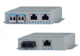 OmniConverter® FPoE/SL,  FPoE/S and FPoE+/S Industrial Media Converter