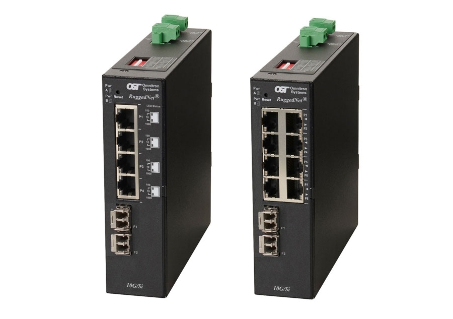 RuggedNet 10G Unmanaged Industrial Ethernet Switch